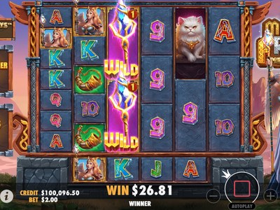Игровой аппарат Might of Freya Megaways