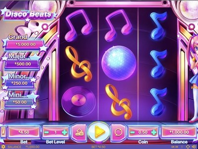 Игровой аппарат Disco Beats производителя Habanero