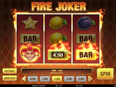 Игровой автомат Fire Joker — Play'n GO