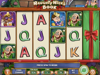 Видеослот Naughty Nicks Book производителя Play'n GO